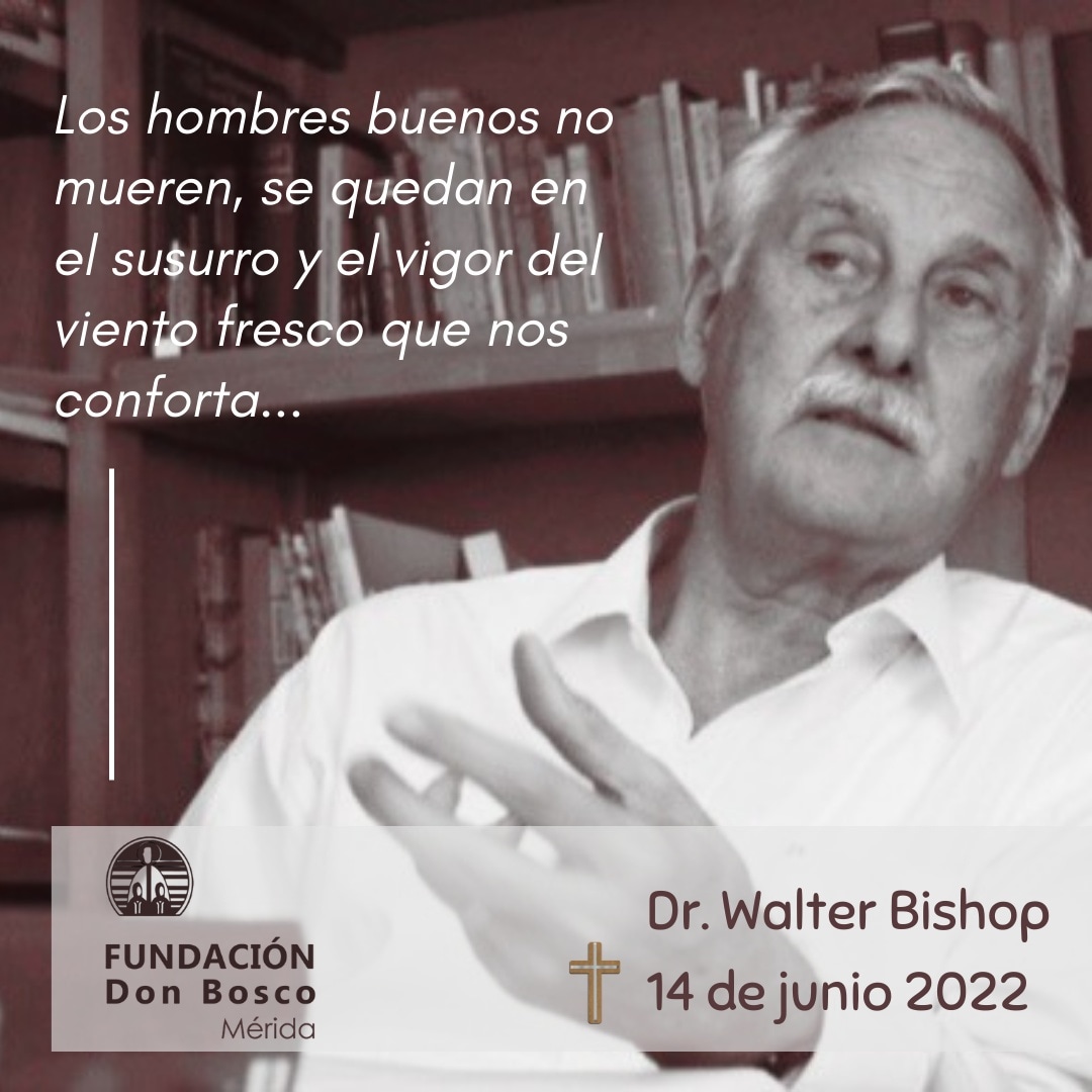 FDBMerida's tweet photo. Hoy, hacemos nuestra la tristeza de la ciudad ante la noticia de la muerte de nuestro querido amigo el Doctor Walter Bishop; académico, profesor y, sobre todo, hombre de bien. Gracias por todo, querido amigo. https://t.co/dOAuYUkn4o