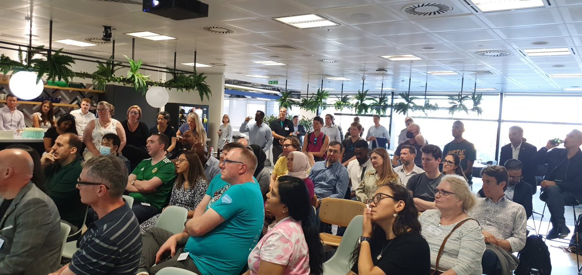 Packed house again for London Admins @Salesforce user group.
Thanks to our amazing hosts <a href="/InvestigoLtd/">Investigo</a> 
#LAUG #Salesforce <a href="/SalesforceAdmns/">Salesforce Admins</a>