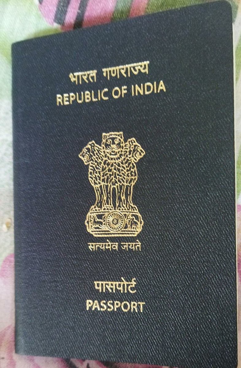 kumar_harsh1's tweet photo. I finally received my passport which my parents collected as a proxy in my absence.  I extend my humble gratitude to @BEHALTAVISHI Ma'am for arranging an emergency police verification seeking my urgency. We need more such proactive officers . @rpopatna @passportsevamea https://t.co/rtMWB7LuyB