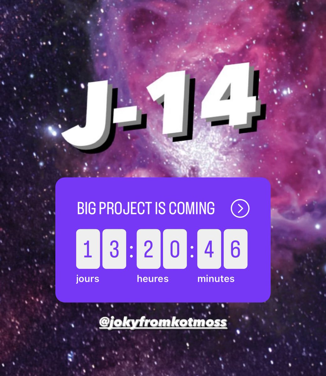 J-14 pour le lancement du #projetkotmoss 🚀🚀 #web3 #NFTCommunity