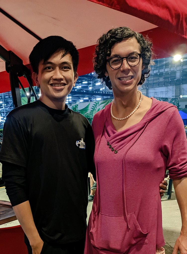 RT CornettoJr: As an early Dota player I am glad that @ZyoriTV is @AxieInfinity 's eSports Lead!  Meeting him and sharing with him how @LLGuild plans to contribute to shaping the competitive scene of Axie was a blast!  We are still too early in this space! #AxiePH #AxiePHMeetup [twitter.com] [pbs.twimg.com]