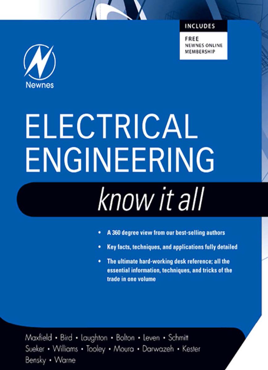 engLibrary's tweet image. 📘كتاب: (Electrical Engineering know it all)
- tinyurl.com/yeyprv2m

#المكتبة_الهندسية