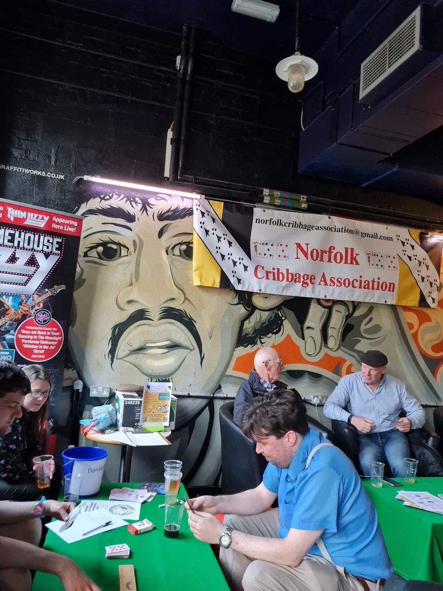 CribbageNorwich's tweet photo. Did you play #cribbage with us at the @CityOfAle launch party? Why not join us this Sunday at the Walnut Tree Shades.. https://t.co/gdO2RiThxL