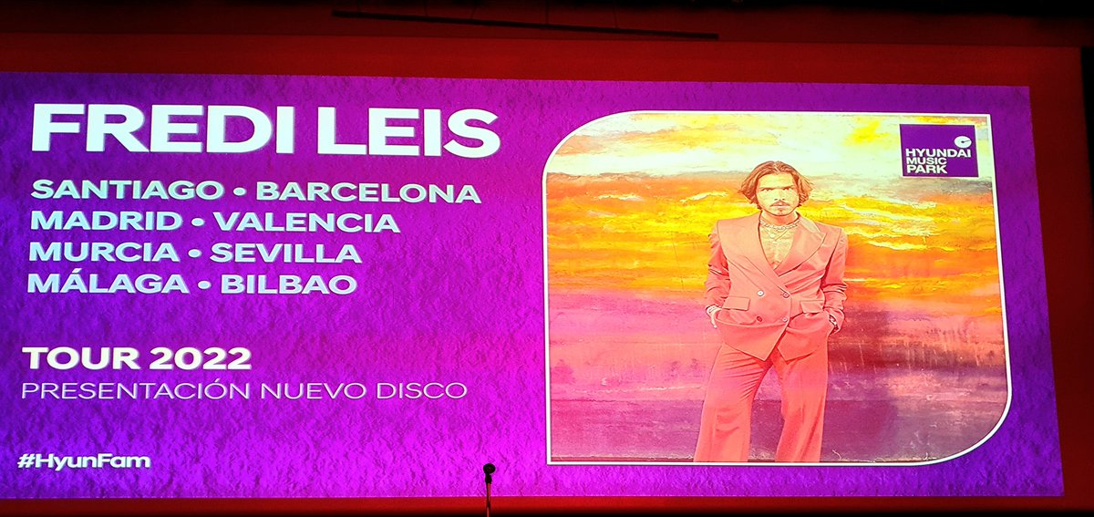 pica31416's tweet photo. Un concierto de @FrediLeis
es para no perdérselo🔝
¿Quién se apunta?😉

#Tour2022 #TemasPrivados https://t.co/PDtw4ZoWnL