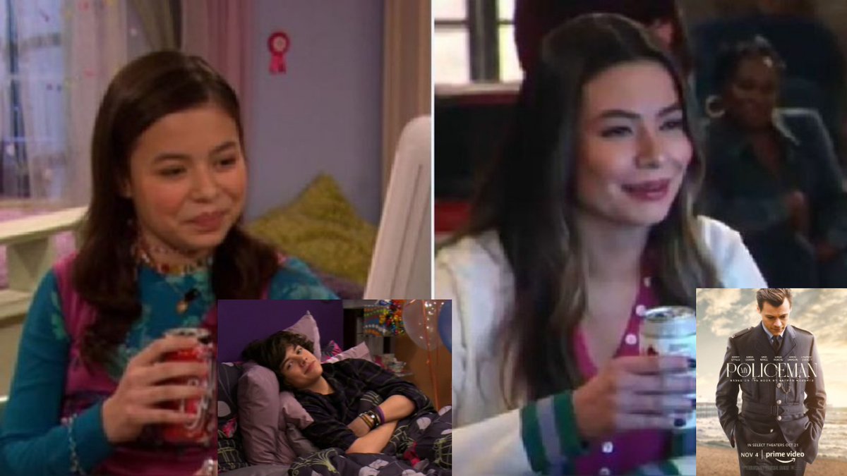 sweetcreaturebk's tweet image. yo viendo               //    yo viendo 
a Harry en                       a Harry
 iCarly.                            en my policeman
