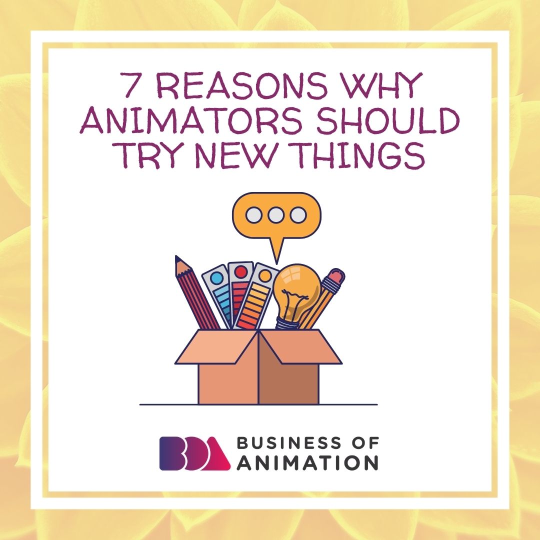 animationbiz's tweet photo. Itβs comfortable to stick with your routine, but be open to try new things.
Here are a few primary reasons why trying new things is essential to animators:
#cartoon #digitalart #motiongraphics #animationsketch #animationstoryboard #animatorsofinstagram #artistsofinstagram https://t.co/Gi1jfOTdcN