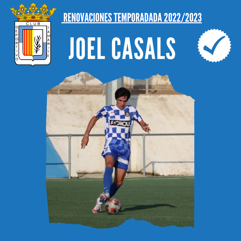CDJTamarite's tweet photo. 🚩 RENOVACIONES 2022/2023

➡️ Joel Casals renueva con el CDJ Tamarite 

El delantero leridano continuará otra temporada aportando trabajo y goles para el equipo 🙌🏻

Joel 🗣️: "Después de un año increíble, y con este equipo, tengo más ganas que nunca"

💙💙💙 https://t.co/pLI8yq7qLm