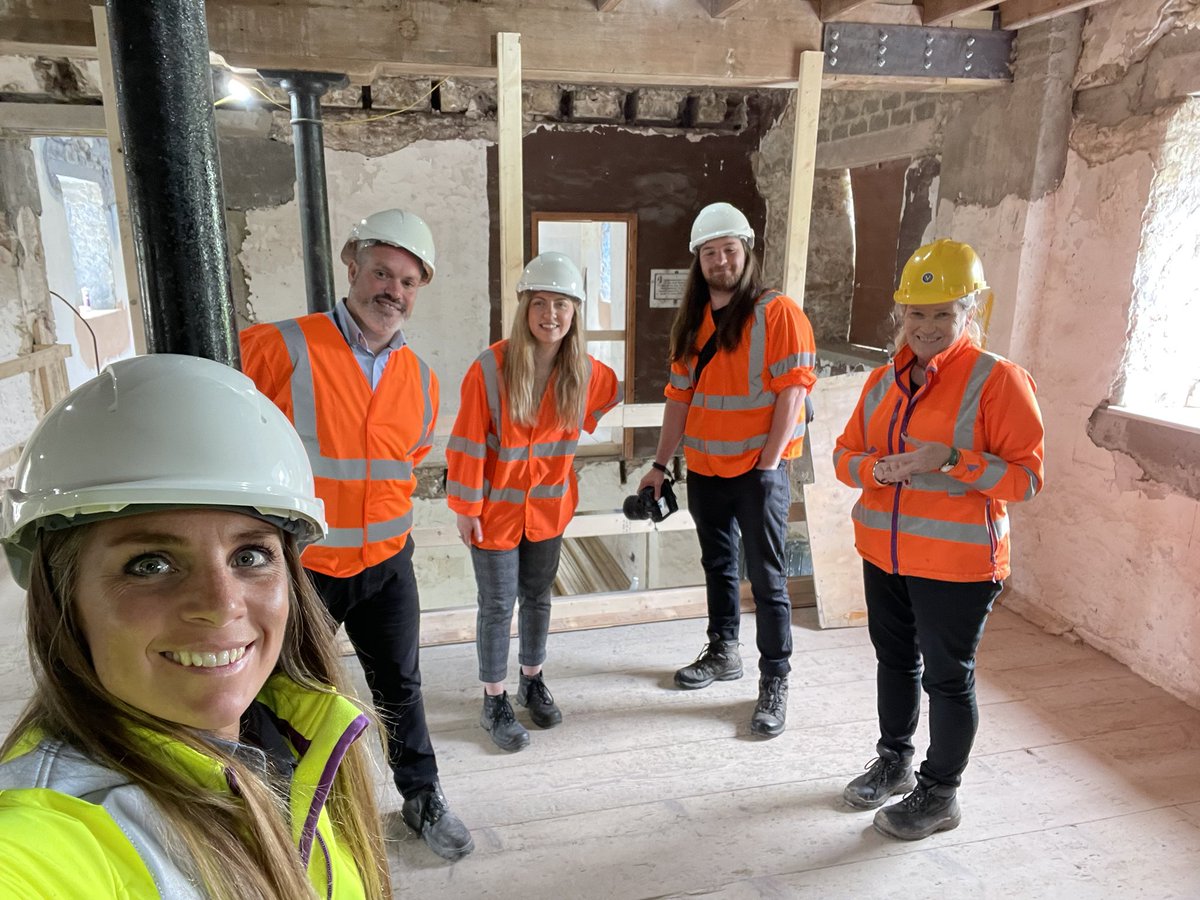 becgbr's tweet image. Fabulous to check out the progress being made with the Blackpool Mill project team. Also got to meet this fabulous little fella (who, to confirm, was handled by a licensed ecologist).