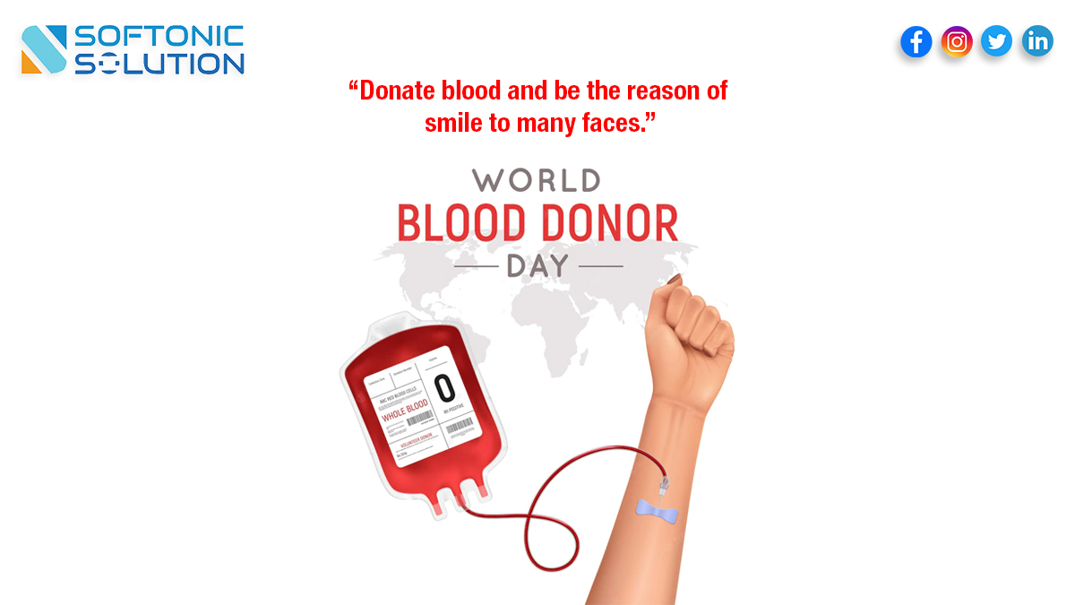 We all are given with the tremendous ability to save someone's life and we must utilize it to bring smiles to faces. Because not only a doctor can save a life but we can also contribute a little bit by donating our blood.
#WorldBloodDonorDay2022