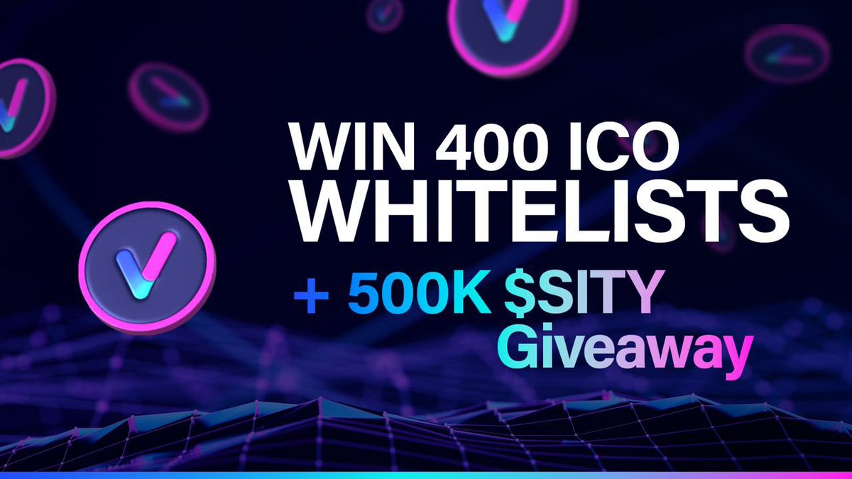 [ICO WHITELIST CONTEST]

The first metaverse improving physical real estate with Web3 technology is making YOU win an ICO whitelist spot. 

400 whitelists spots available here: gleam.io/agHIN/versity-…

WL winners will be awarded a very special gift… more informations tomorrow.🤫
