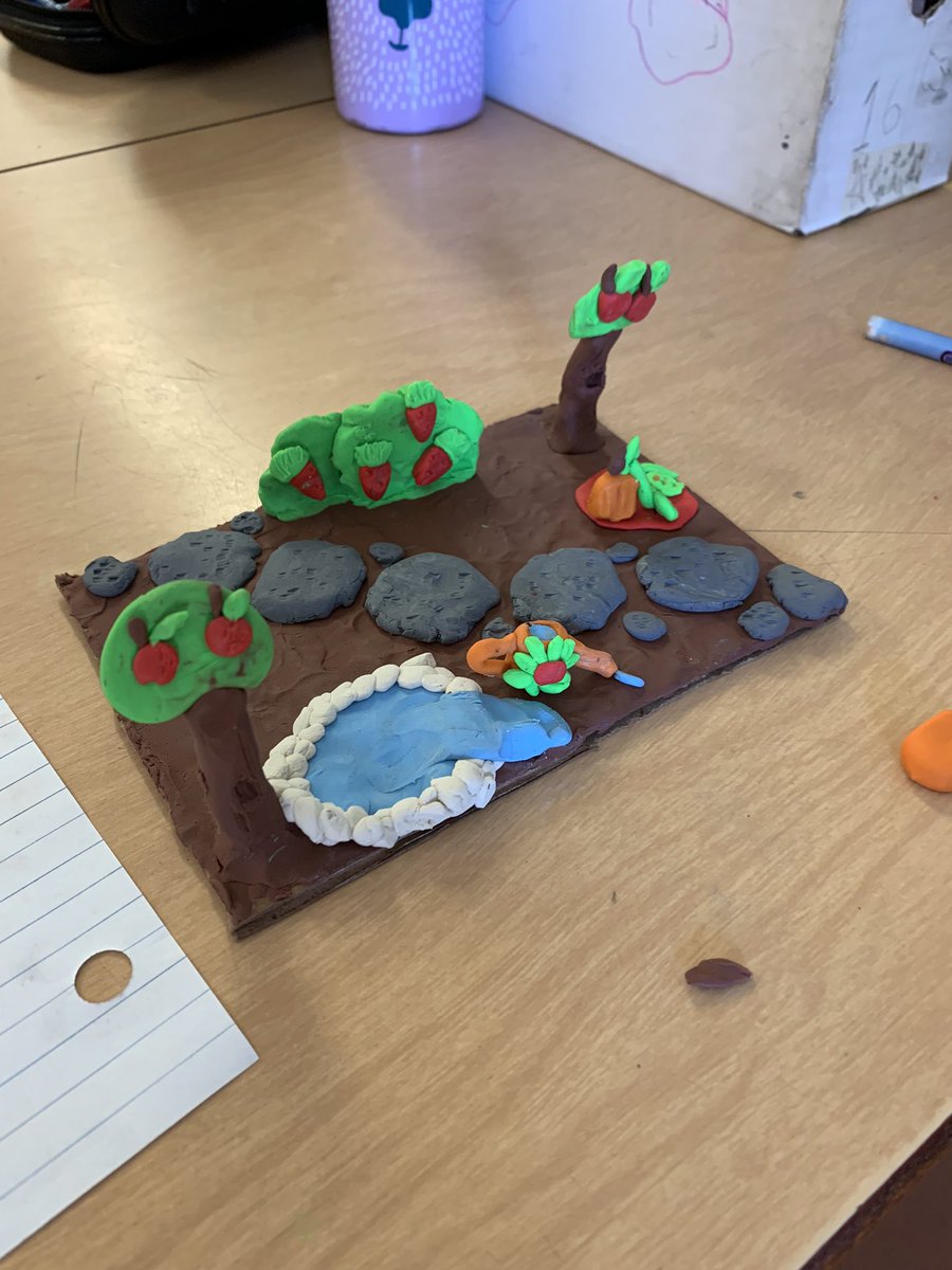Mini plasticine gardens!  An afternoon of art makes everyone feel good.  <a href="/TdsbG/">TDSB_GeorgeRGauld</a>