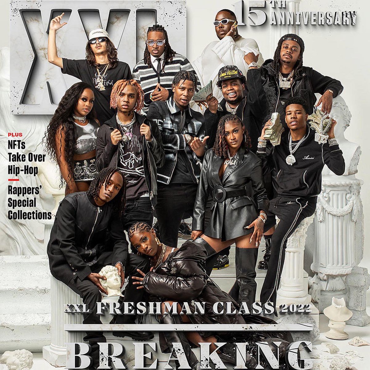 OUT NOW 🧠 lnk.to/B4PINK <a href="/XXL/">XXL Magazine</a> FRESHMAN shit ... yuh ☠️💕