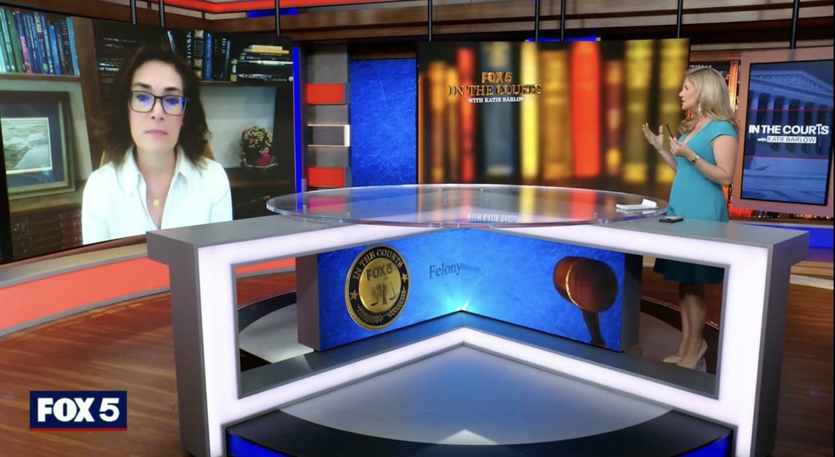 Iowa Law professor <a href="/CristinaTilley/">Cristina Tilley</a> joins <a href="/fox5dc/">FOX 5 DC</a>'s chief legal correspondent <a href="/katieleebarlow/">Katie Barlow</a> to discuss her research on why cameras in the court room aren't always a good idea. Watch the segment: news.yahoo.com/cameras-courtr…