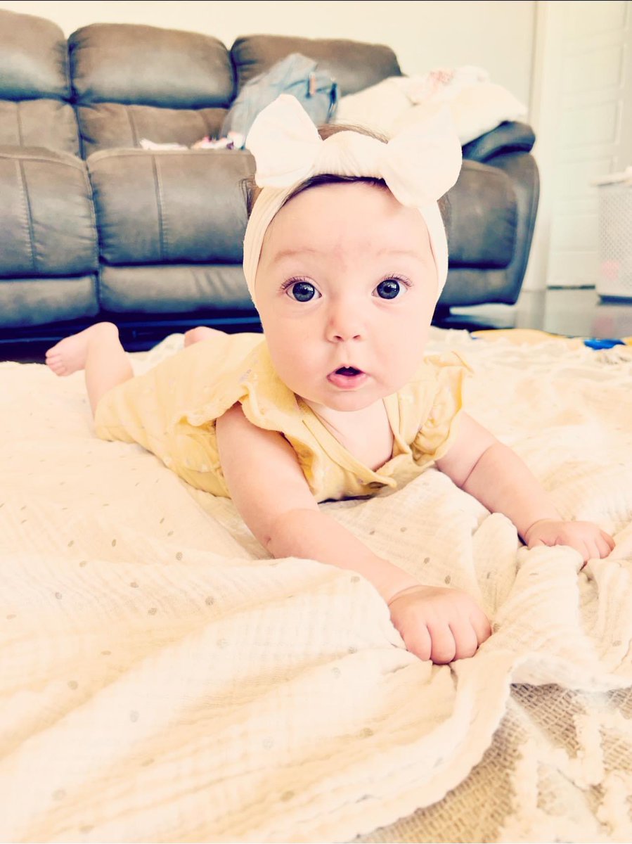 kharrison_23's tweet photo. Leighton Jae - 5 Months + 3 days

Our sweet girl is growing too fast!! She is getting more spoiled by the day…and somehow we are ok with it! 😍☺️🥰 Soaking up the summer break with her! https://t.co/NORDzBSVVV