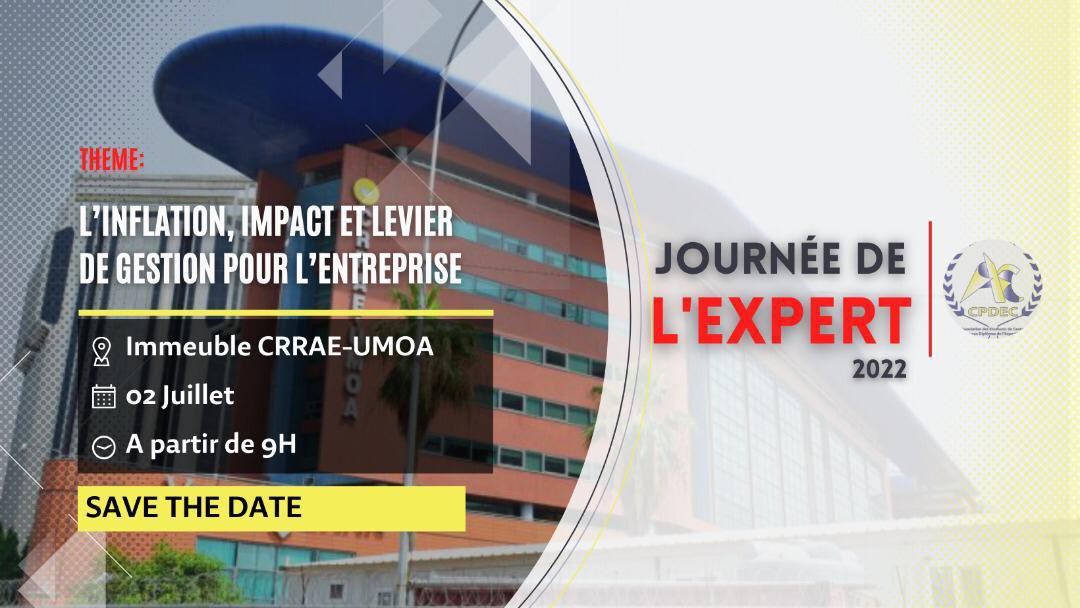 cpdec_info's tweet photo. Avant de profiter  des délices du gala , L’Ae - CPDEC vous invite à la journée de l’expert. Au cours de cette journée vous aurez à suivre une conférence sur un sujet de taille et très intéressant avec des experts. Nous vous y attendons massivement. https://t.co/YjPHg1fBQx