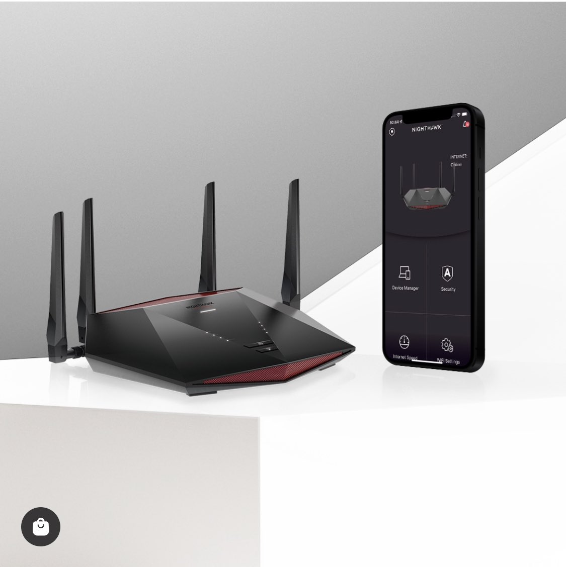 kqefary's tweet photo. عرض جميل من #stc 
لافضل راوتر #قيمنق 

سرعة ومتعة اللعب صارت أكبر 🎮 ⚡️
مع راوتر Nighthawk Pro Gaming Router Model XR1000
#Wifi6
اطلبه بالتقسيط مع باقات بيتي فايبر
أو نقدًا عبر تطبيق mystc 📲

https://t.co/ZW2BOi8PZp

@NETGEAR 
#XR1000 #gaming
#stcplay
#channels_bystc https://t.co/ir8jIccgtX