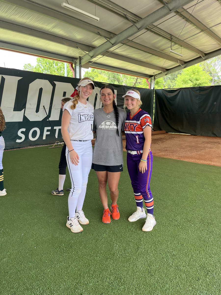Just finished up my first camp at Florida. Such a great camp, and I had an amazing time. Looking forward to coming back! <a href="/_TimWalton/">Tim Walton</a> <a href="/GatorsSB/">Gators Softball</a> <a href="/KaidanceTill/">Kaidance Till</a> <a href="/georgiaimpact06/">Georgia Impact 18U Premier - Sampson</a> <a href="/Coach_AT/">Aric Thomas</a> <a href="/boschml/">Michael Bosch</a>