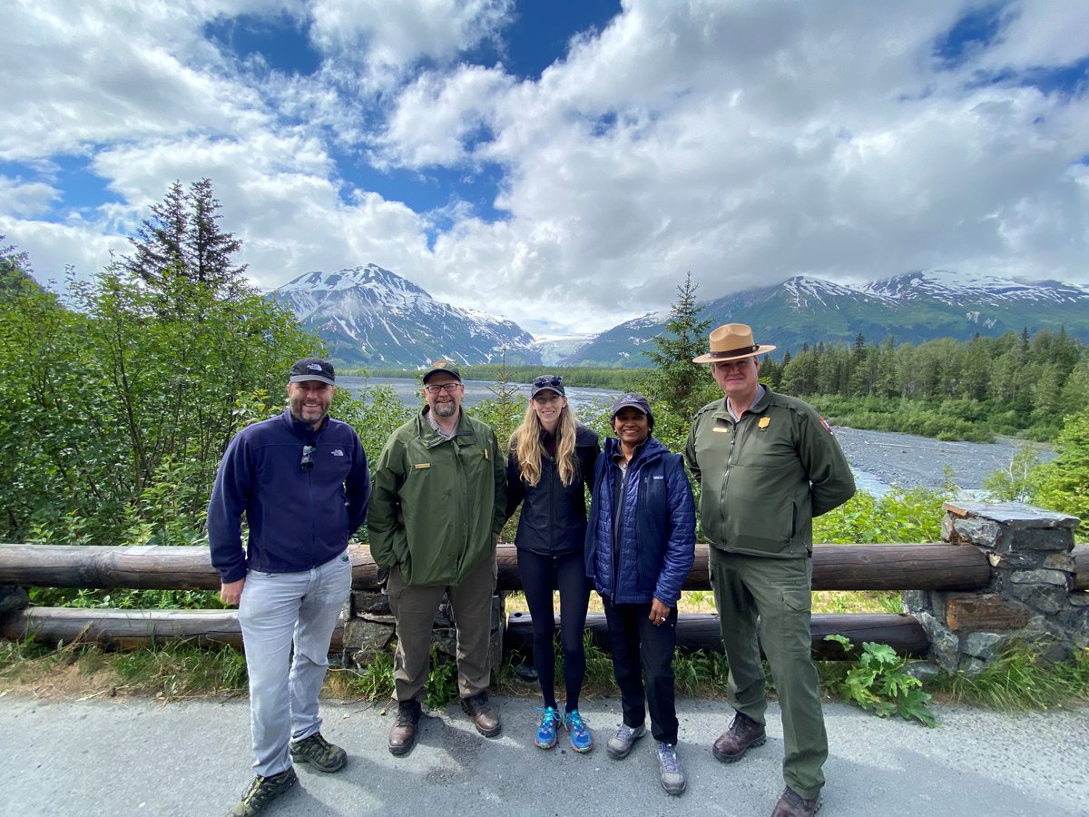 Yesterday, I visited <a href="/KenaiFjordsNPS/">Kenai Fjords NP</a> in Alaska. We climbed aboard a <a href="/NOAA/">NOAA</a> vessel to check out the incredible coastline and see the rich fjord estuary ecosystem, teaming with wildlife! 🚢