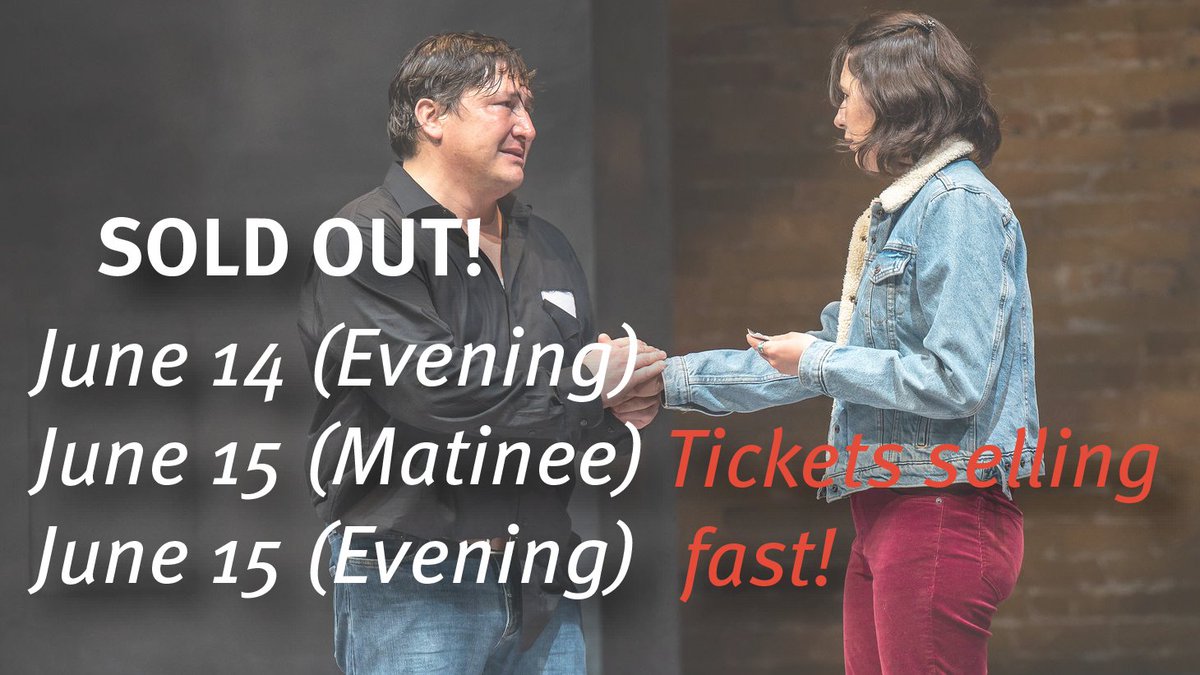 With a week an a half left in its run, Where the Blood Mixes has begun selling out 🎉

While these 3 shows may no longer be an option, there is still time to head to soulpepper.ca/bloodmixes to see what is still available!