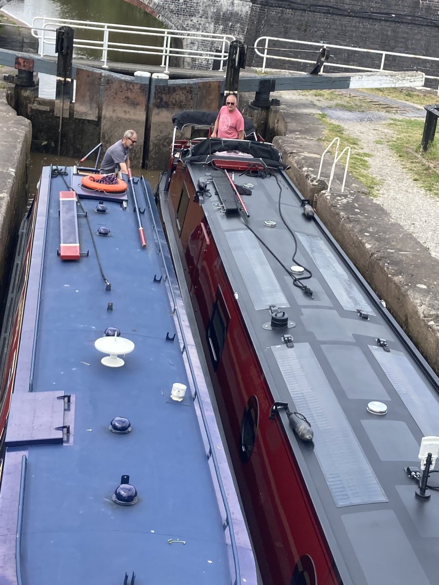 Busy couple of days on the Shropshire Union Canal