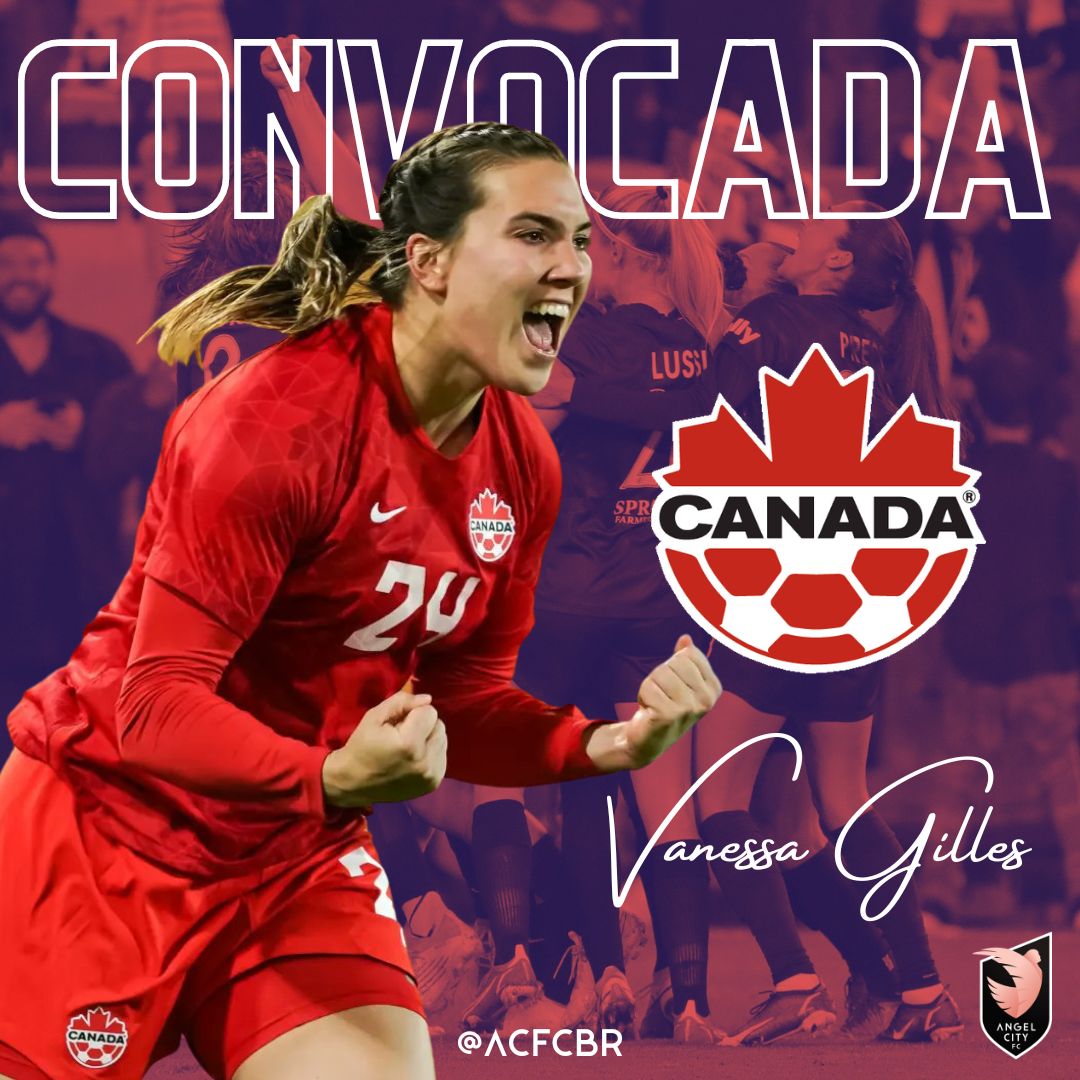 acfcbr's tweet photo. 📢 CONVOCADA 🚨
@VanessaGilles Foi convocada para disputar um amistoso contra a Coreia do Sul antes das qualificatórias para Copa do mundo pela Concacaf em Julho.
26 de junho 🆚 Coréia do sul
#AngelCityFC #WeareAngelCity #CAWNT https://t.co/08x8XOg1Xj