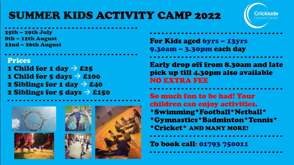 Cricklade Leisure (@crickladelc) on Twitter photo 