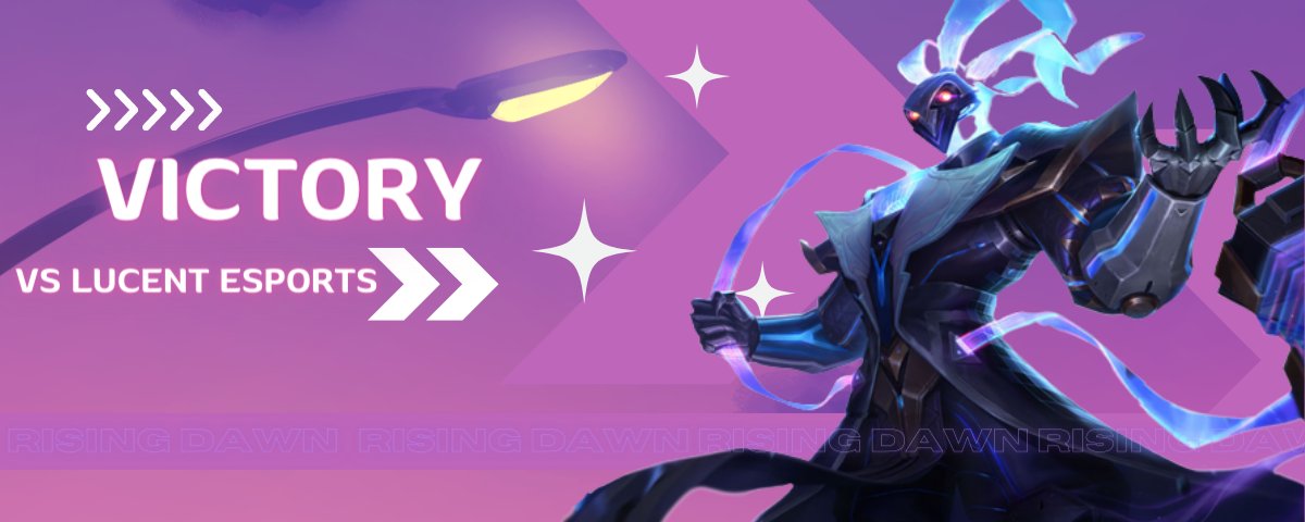 "𝘕𝘰𝘣𝘰𝘥𝘺 𝘦𝘴𝘤𝘢𝘱𝘦𝘴"

3-1🫰
We claimed another victory in <a href="/NLClol/">NLC - Northern League of Legends Championship</a> week 2! 🔥 GG <a href="/Lucent_Esports/">Lucent Esports</a> ! 

Will we keep 𝘳𝘪𝘴𝘪𝘯𝘨 to the top? Stay tuned for our next venture, thursday with <a href="/LDNUTD/">LDN UTD</a> 👀