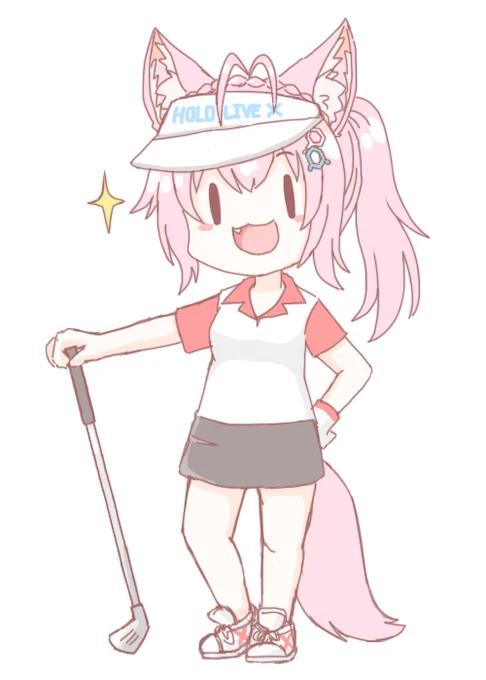 ⛳️
 #こよりすけっち 