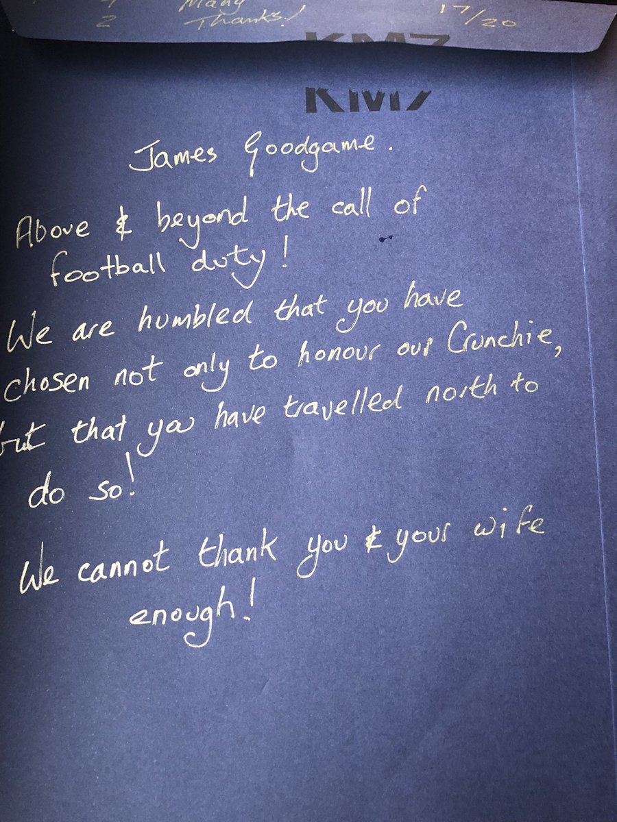 jamesgoodgame's tweet image. Was a long drive up to Falkirk ,  but worth every mile,  thank you so much  @KM7Stand