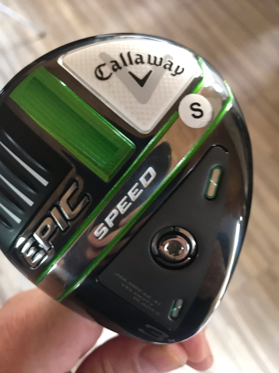 GolfsRon's tweet photo. Happy Birthday to me.
#GolfClubs #GolfGear #MintGolfClubs #Golf #CallawayGolf #EpicSpeed #CallawayEpicSpeed #LetsGo #NeverLayUp
Still has the sticker on it. Might be brand new. #SecondSwingGolf https://t.co/Aht1yOOWsE
