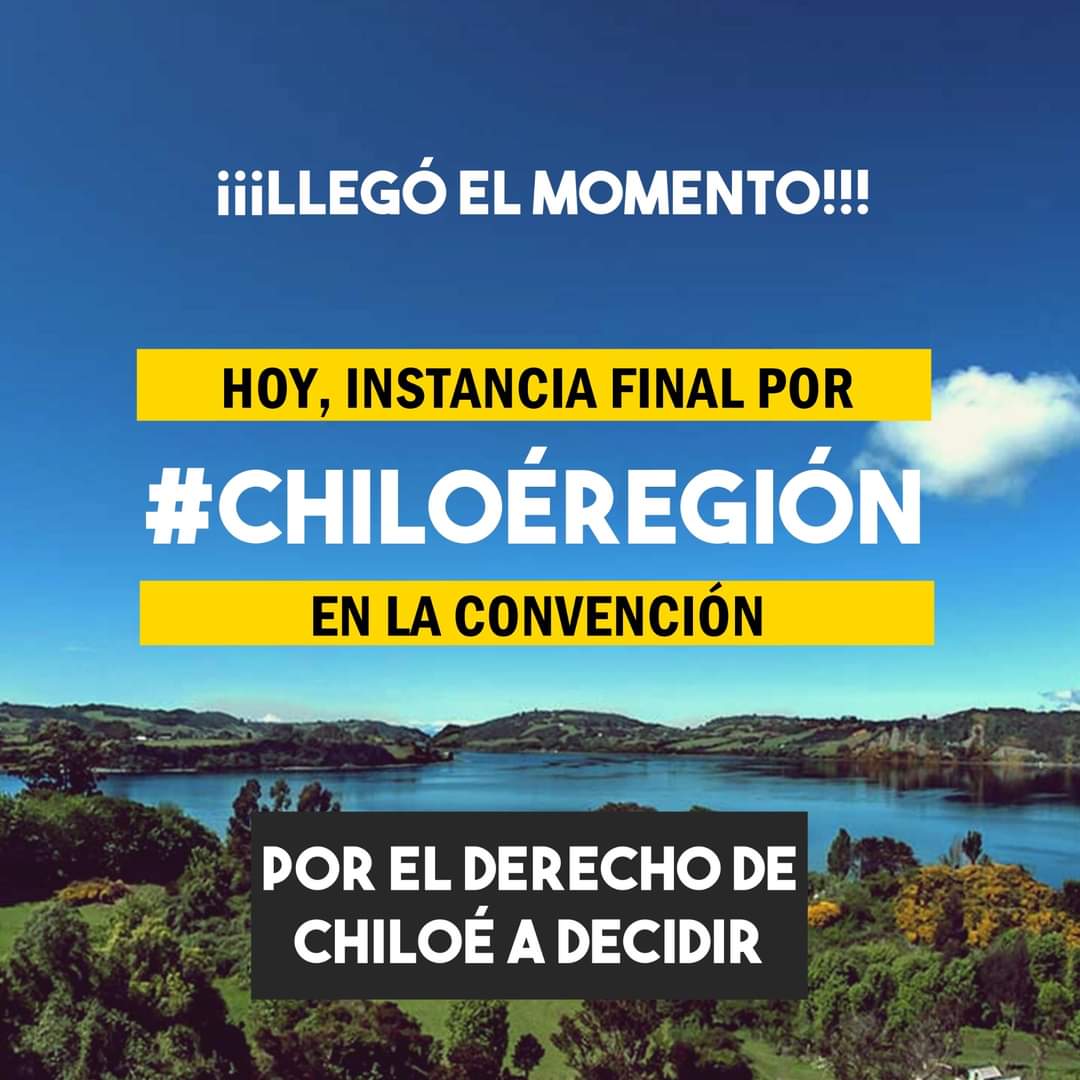 #ChiloéRegión 
Vamos <a href="/jjlalvarez/">Julio Alvarez Pinto</a>
