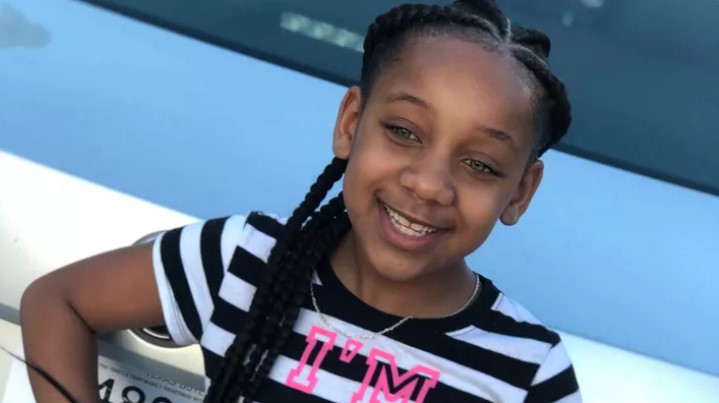 KHOU's tweet photo. BREAKING UPDATE: @houstonpolice release mug shot of suspect in shooting death of ex-girlfriend's 9-year-old girl daughter; HPD says Jeremiah Jones charged with capital murder in death of Khylie Sorrells
 https://t.co/rUdv7uFDaH https://t.co/i8R9VRJcwq