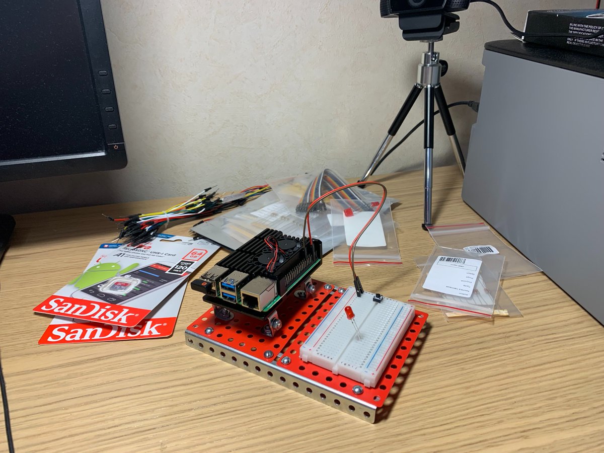 My basic setup for first experiments with blockchain. 
Installing Ubuntu and ROS on it for connection to robonomics.network. 
I will record a video with more details soon. 

<a href="/AIRA_Robonomics/">Robonomics</a> #robonomics #pompotherobot