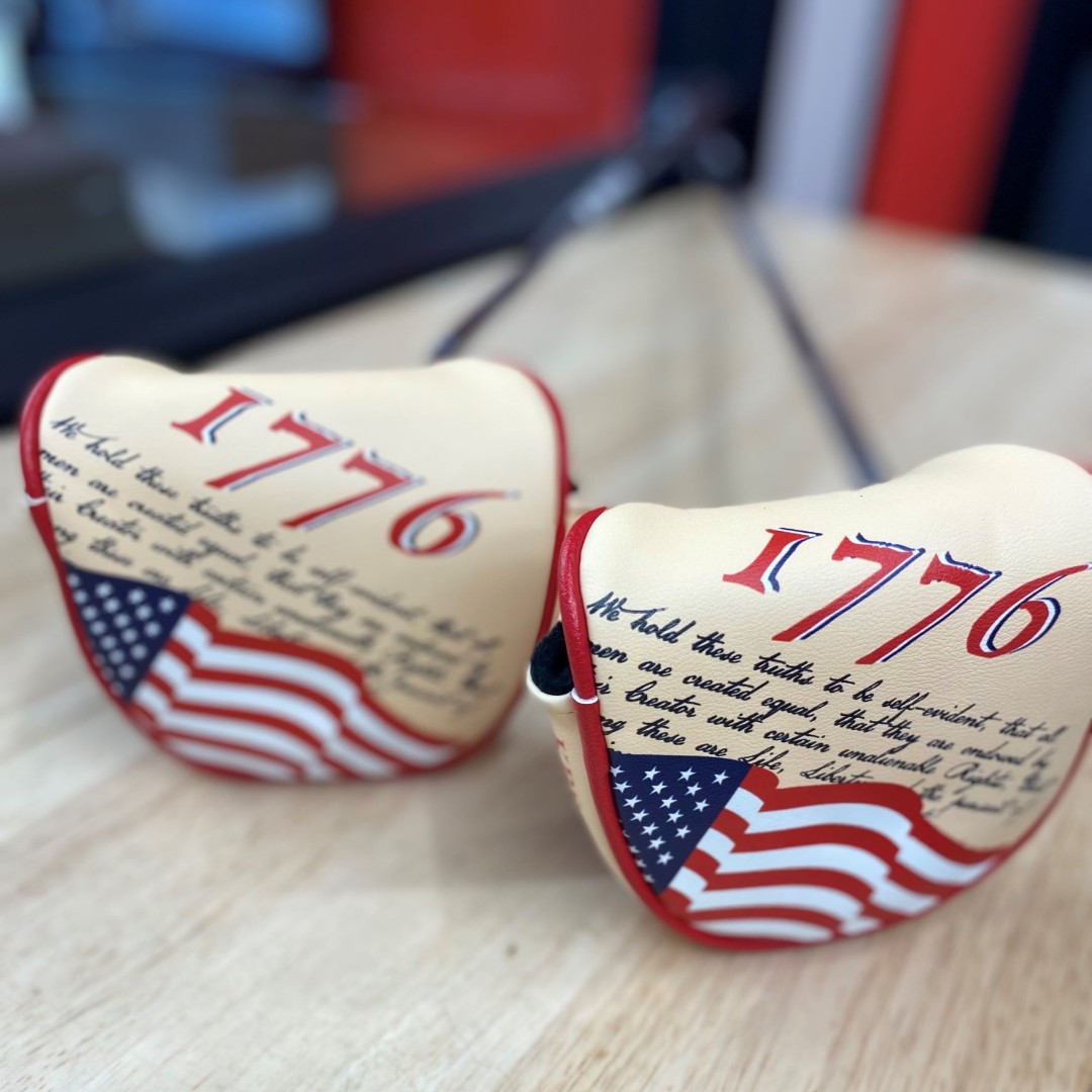 kbsgolfx's tweet photo. Life, Liberty, and the pursuit of a U.S. Open 🇺🇸 Celebrate the men's third major with our limited edition USA mallet covers.
Limited quantity available so grab one while you can. Call to purchase at 760-383-TOUR
#kbsgolfxgear #puttercover #usopen https://t.co/2HLixjrF2p