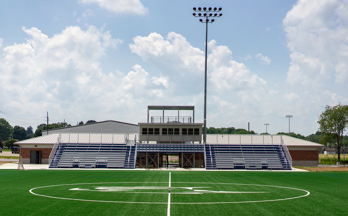 mvnu1968's tweet photo. Our soccer and lacrosse stadium is nearly finished! Read more about the stadium and the Education Gateway project at https://t.co/6Qu7e5bWKb. https://t.co/JE67s27Dq1