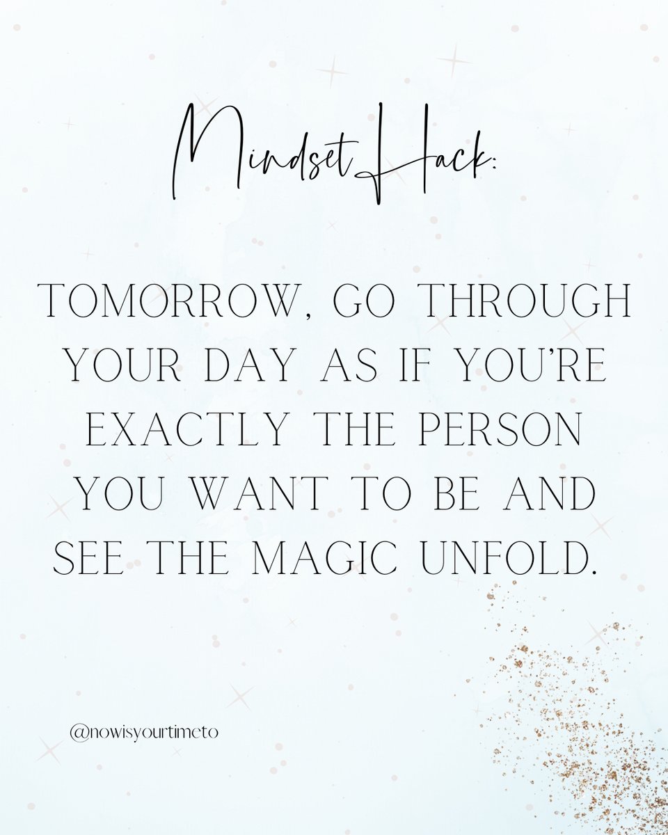 We might be stating the obvious here but action is what makes things happen.

But it goes wayyy beyond what you might be thinking…

Because the easiest way to get in alignment with the very thing you want to attract, is to act as if you already have it. Visualising the life you
