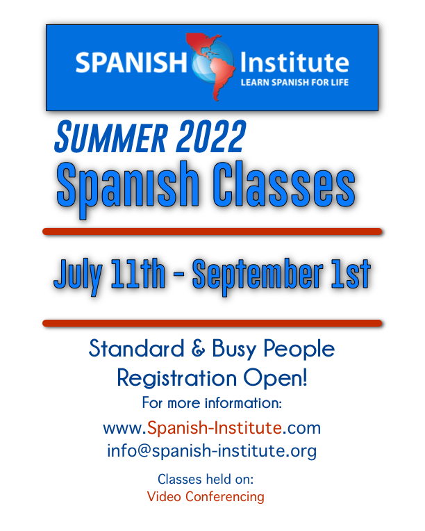 Spanish_Inst's tweet photo. Summer 2022 Spanish Classes registration is open...
https://t.co/xr41pF7EBI https://t.co/yV3k7KWka1
