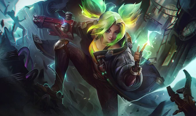 Zeri changes:
* Base health regen increased from 3.25 to 4.5 
* Health regen growth increased from .55 to 0.7
* W base damage increased from 10 - 150 to 20 - 160 
* W ratios reduced from 150% AD and 70% AP to 130% AD and 60% AP 