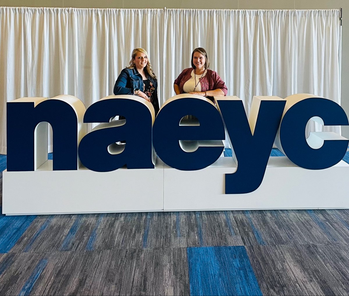 EarlyLearningIN's tweet photo. Members of our Early Learning Indiana team spent the past few days presenting at both the @NAEYC Professional Learning Institute and the Indiana Early Intervention Conference! https://t.co/6xvlAIas62