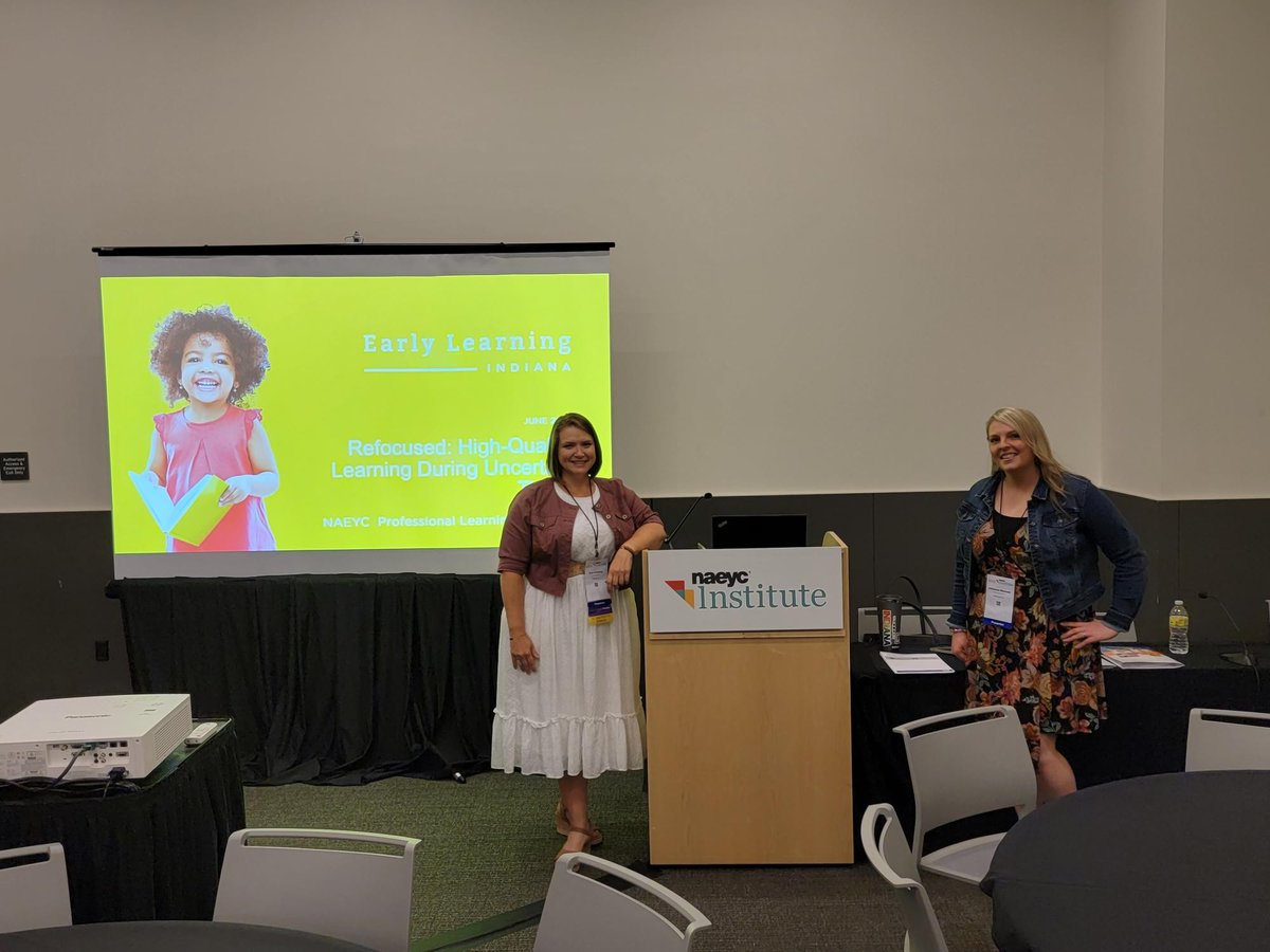 Members of our Early Learning Indiana team spent the past few days presenting at both the <a href="/NAEYC/">NAEYC</a> Professional Learning Institute and the Indiana Early Intervention Conference!