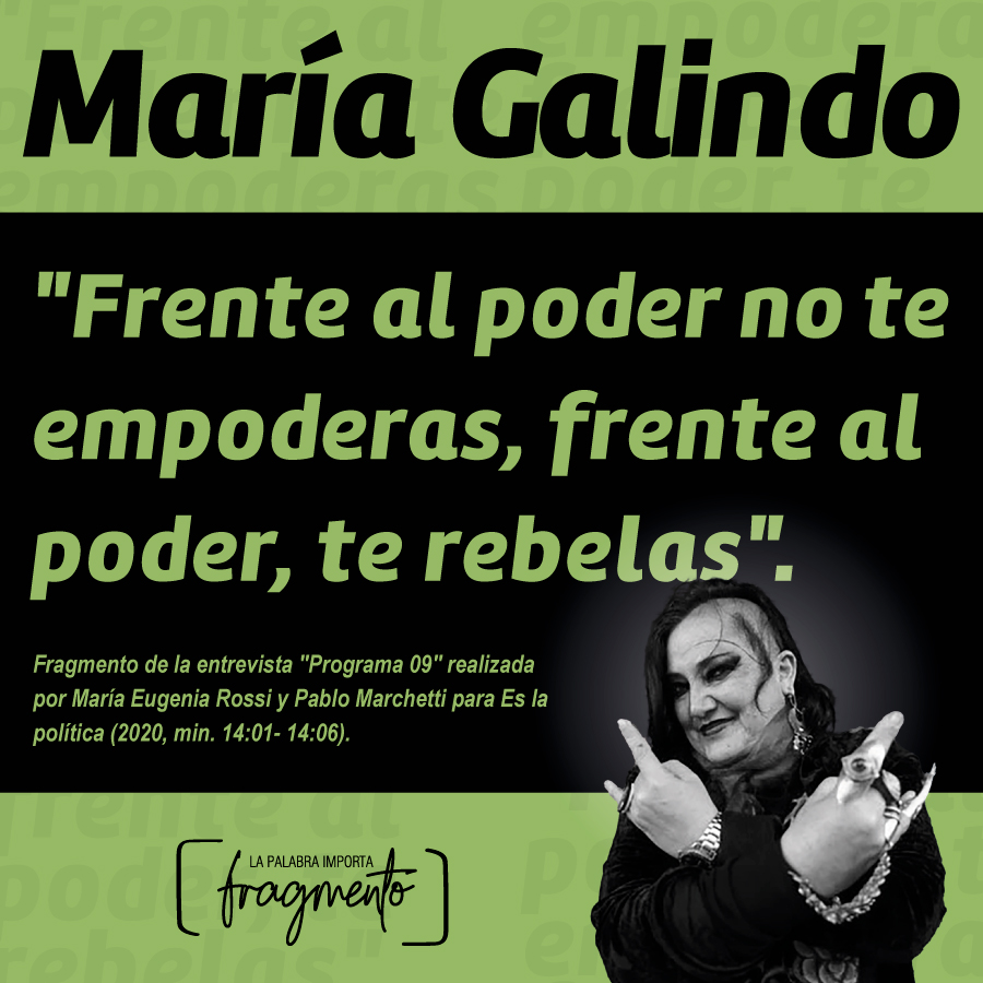 FragmentoI's tweet photo. 🔥 La Rebeldía 🔥
Las palabras de María Galindo siempre llenas de explosión y cuestionamientos necesarios. Les compartimos la entrevista completa de donde surgió esta frase:
https://t.co/JBViH2Ymdy
#FragmentoLaPalabraImporta #Rebeldía #ContraElPoder #MaríaGalindo #Autora #Frases https://t.co/U44fTHmEdD