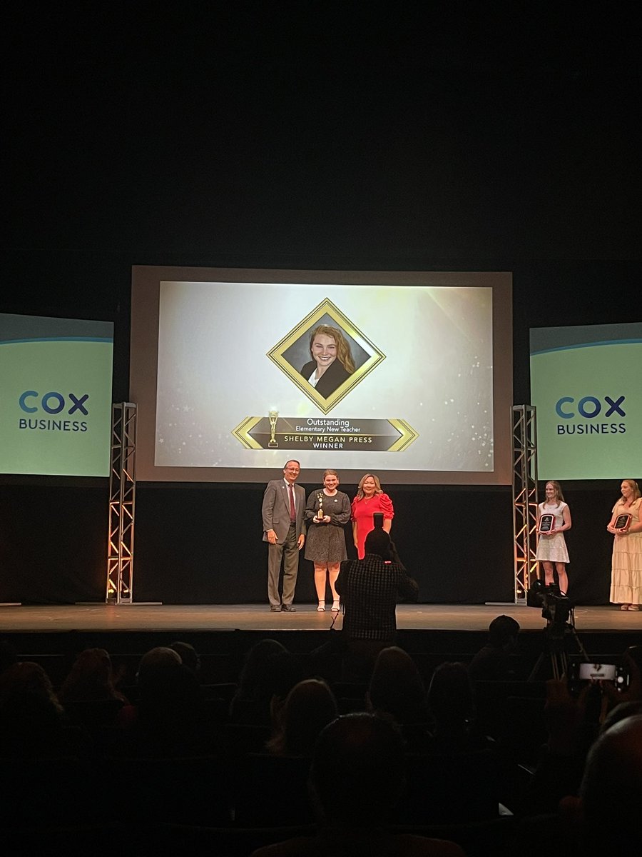 MissPressRES's tweet photo. I am incredibly honored to receive the 2022 Outstanding Elementary New Teacher Award for @fcps. Thank you to  my students, @RiversideFCPS, my family, and everyone who made this journey so special. @FCPSR3 https://t.co/asjkj2IvRV