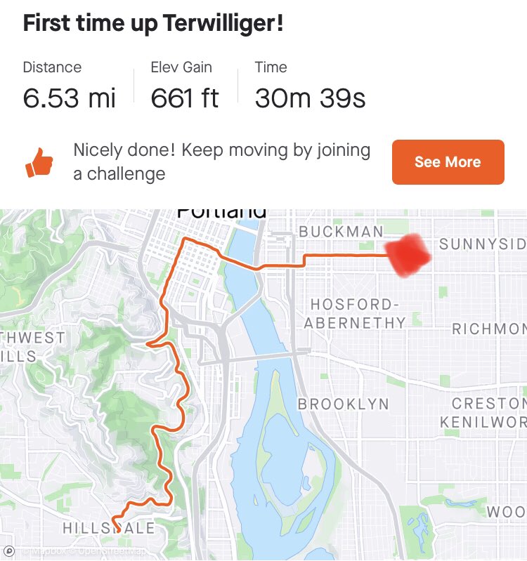 Thanks to <a href="/RescueEwe/">Shawne Martinez 🚲</a> for the tips &amp; encouragement I needed to convert this car trip to a bike trip today!