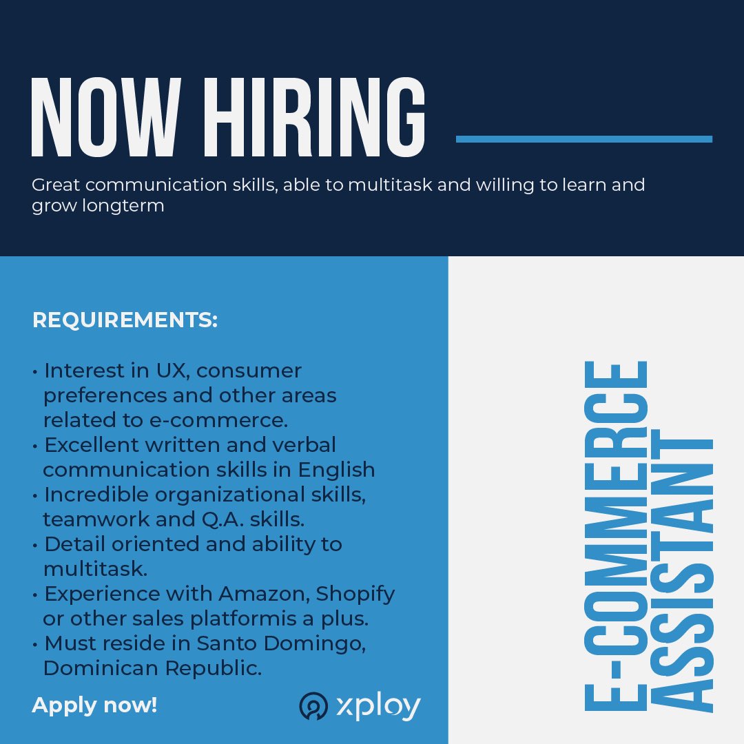 XploySolutions's tweet image. Guess who’s hiring? 👀 Send your English resume to jobs@xploy.net