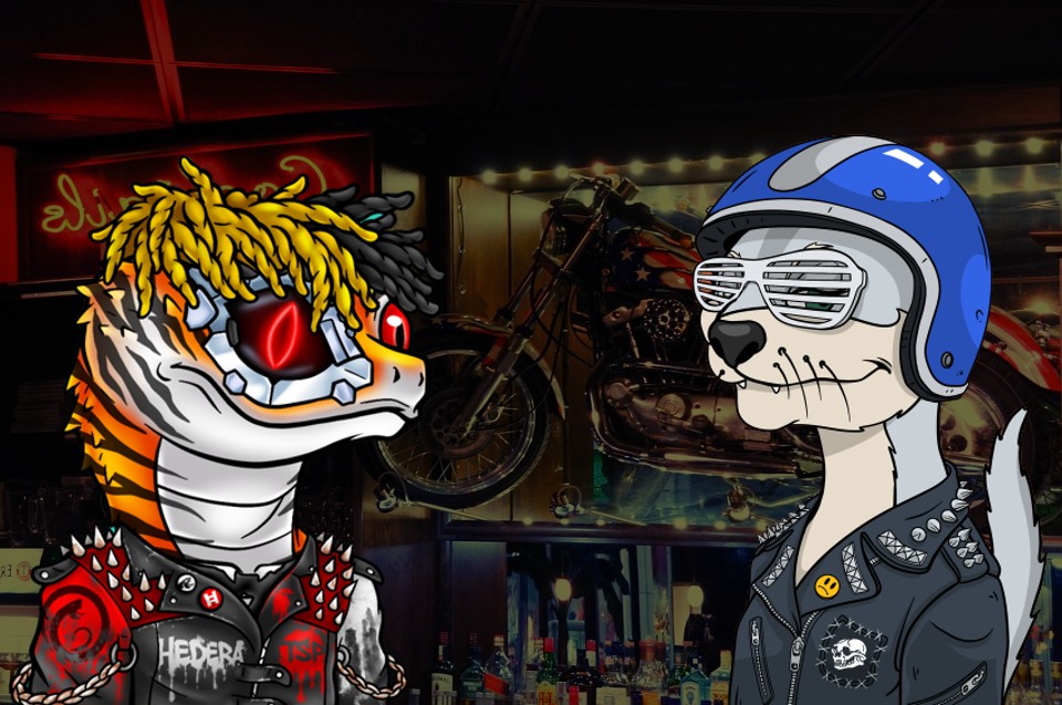 Anyone know the nearest #hbar and #tezos friendly biker bar around?

Minted the perfect Serpent to ride around with my Ottez!

Whitelist minting for Gen 2 is live for <a href="/ProjectSerpent/">TheSerpentProject.hbar | NFT (SOLD OUT)</a> with the public sale being tomorrow! 

serpentmint.com

 <a href="/OTTEZnft/">Ottez</a> #HBARNFT #CleanNFT