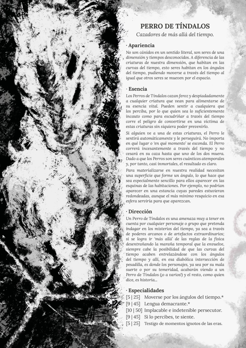Pedro_J_Paul's tweet photo. #Innomine es el primer juego de rol (y si el de arriba es generoso, el último) que voy a ilustrar yo mismo. Me hace mucha ilusión pero es un curro enorme! Y con este calor ya pues ni te cuento.
Solo queda esforzarse un huevo para que el resultado merezca la pena 🫠
#rol #Cthulhu https://t.co/iEOqE068zP