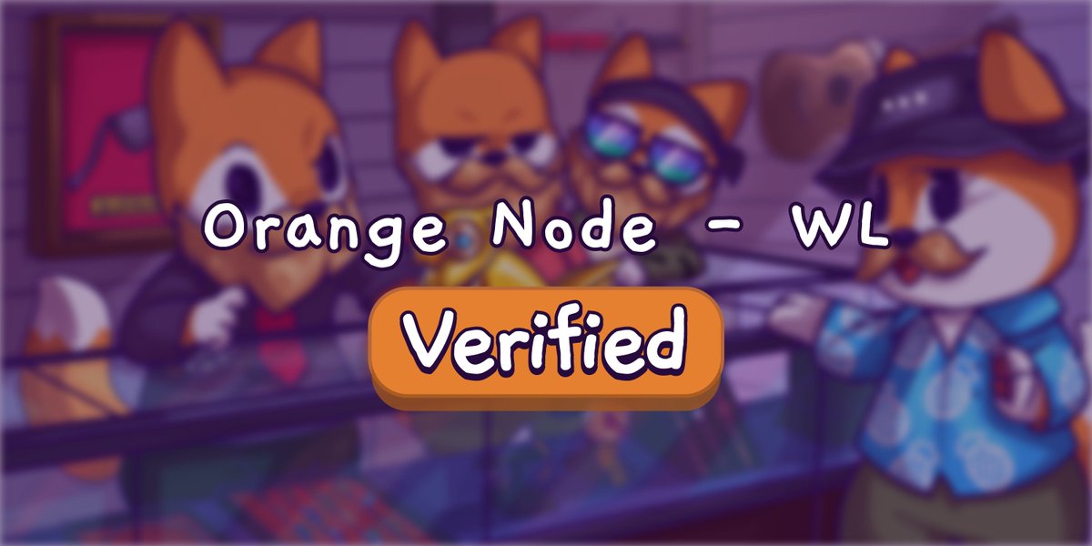 FamousFortuna's tweet photo. Orange Node's WL Token (https://t.co/sdEXG8Y2Ds) has been verified on our Famous Token Market, a safe and secure way to p2p trade tokens! 🟠
@node_orange

@FamousFoxFed #FamousFoxes $SOL #SolanaNFTs https://t.co/viMu7B2cKl