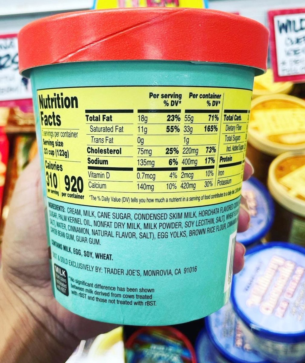 TJsObsessed's tweet photo. OMG Who needs this Horchata Ice cream???! I do I do! I called my local store and it should be in by Thursday! 👏🏻 have you tried it??? I can’t wait! 🏷 tag your dessert loving bff 
📷 @traderjoesaholic (IG)

🏆 Make sure to enter my TJ’s gift card giveaway posted+ https://t.co/2yi8N8YEJX