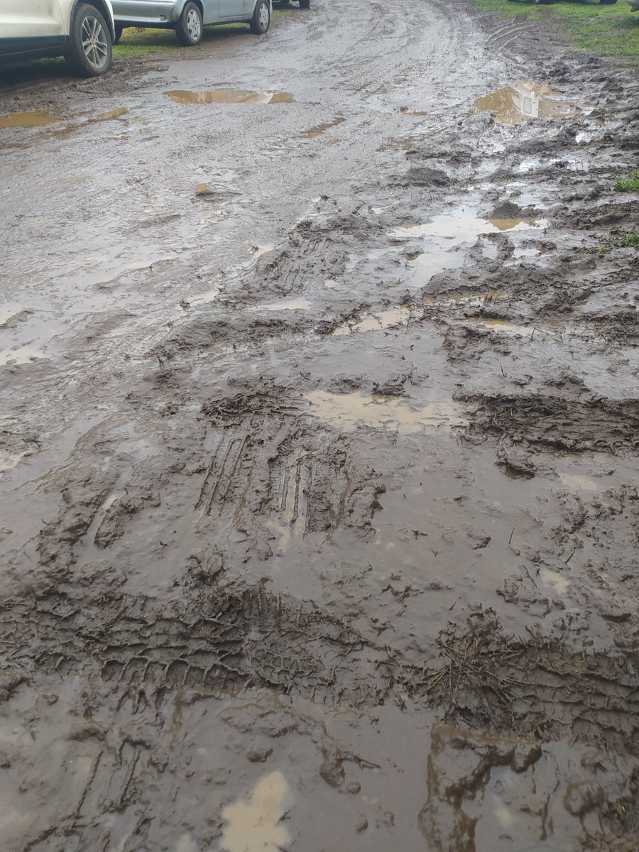 mapusol's tweet photo. @uctelevision @UC_Temuco 
Hoyos y barro, casi me caí. ¿Arreglos de los estacionamientos cuando??
#campusnorte https://t.co/A61PlZyuTK