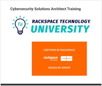 WrightYa's tweet photo. Get certified as a Rackspace Cybersecurity Solutions Architect and engage with customers as a domain expert. #cybersecurity https://t.co/j5dynI9Qxa https://t.co/X2OFJOWBvw